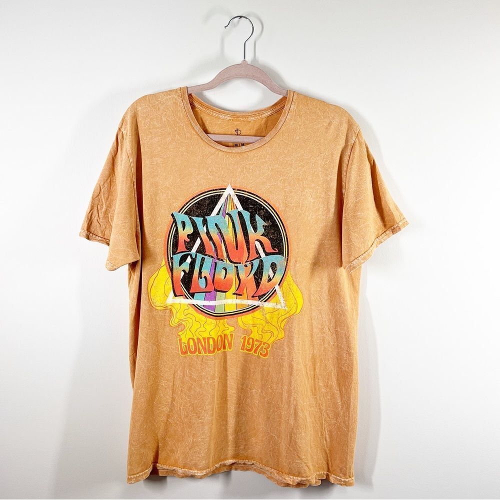 Pink‎ Floyd London 1973 tour graphic tshirt